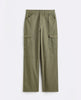 Solid Cargo Pant